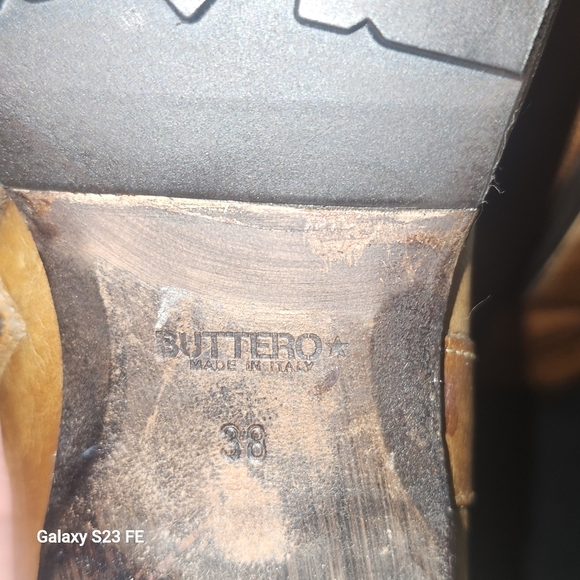 Buttero Italian Heeled Riding Boot Size 38 - Picture 7 of 10